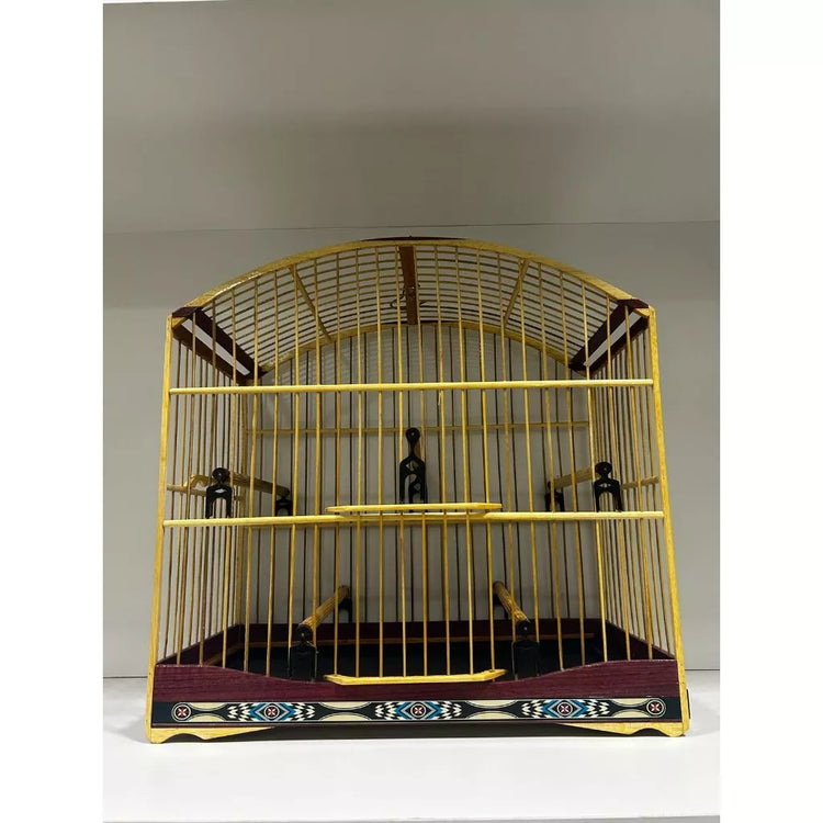 GAIOLA DE PASSEIO EM MALHA LARGA/TRINCA FERRO - MARCHETARIA FITA