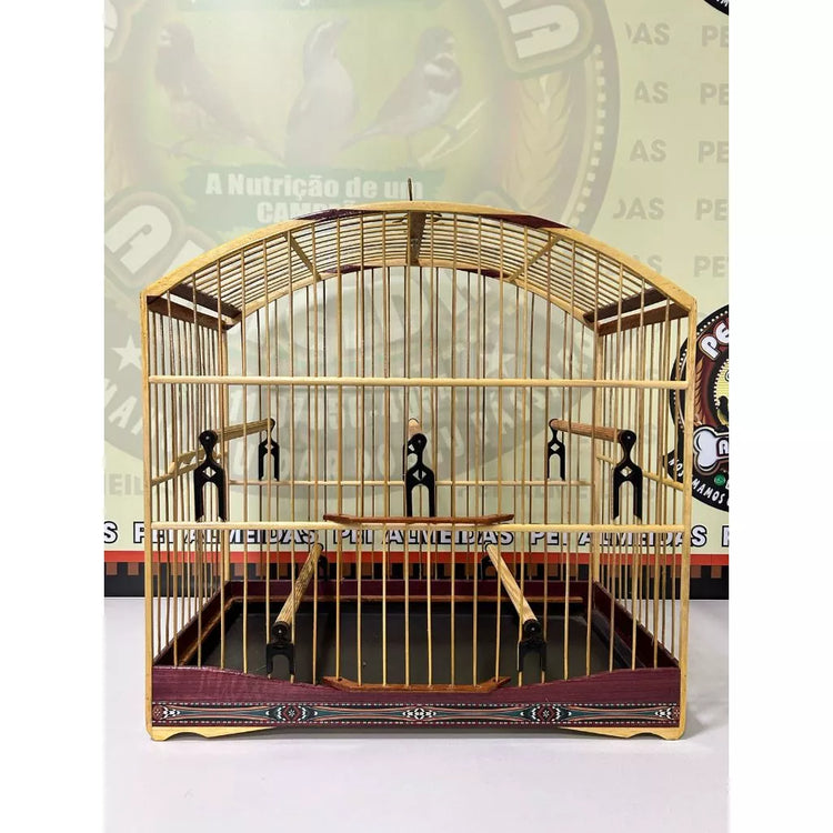 GAIOLA DE PASSEIO EM MALHA LARGA/TRINCA FERRO - MARCHETARIA FITA