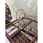 GAIOLA DE PASSEIO COLEIRO REDUZIDA COQUEIRO COM ROXINHO