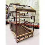 GAIOLA DE PASSEIO COLEIRO REDUZIDA COQUEIRO COM ROXINHO