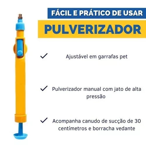 PULVERIZADOR PARA GARRAFA PET