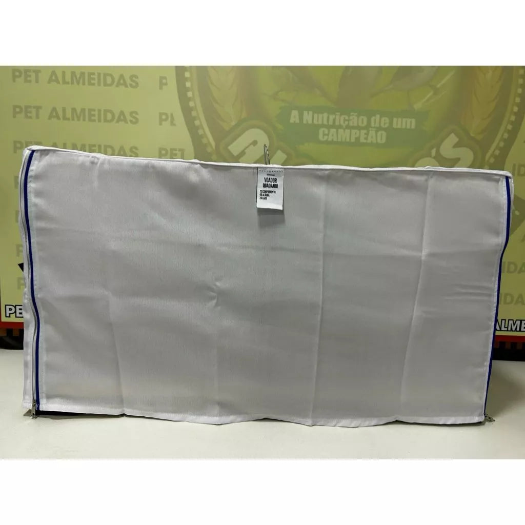 VOADOR MALHA FINA QUADRADO COLEIRO - 72CM