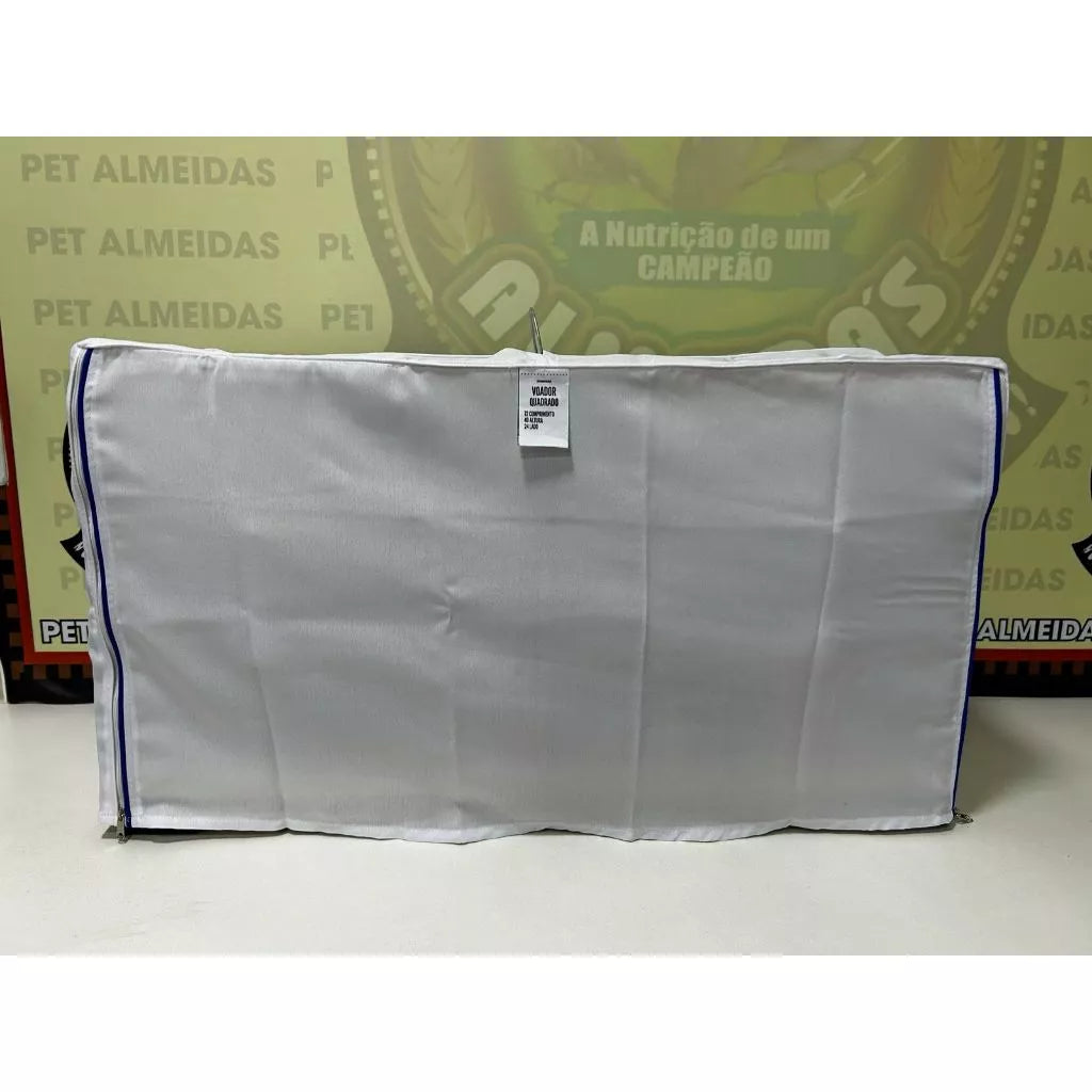 VOADOR MOTEL QUADRADO COMPLETO - 72CM ARAME (1 DIVISÓRIA) - MALHA FINA