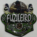 PLACA DE COLEIRO PAULISTA PERSONALIZADA EM 3D COM O NOME DO PÁSSARO