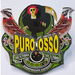 PLACA DE TICO TICO PERSONALIZADA EM 3D COM O NOME DO PÁSSARO