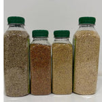 KIT - 1 ALPISTE CANADENSE 380GR + PAINÇO ALEMÃO 380GR + PAINÇO SALMON 220GR + MILHETO CEARENSE 220GR