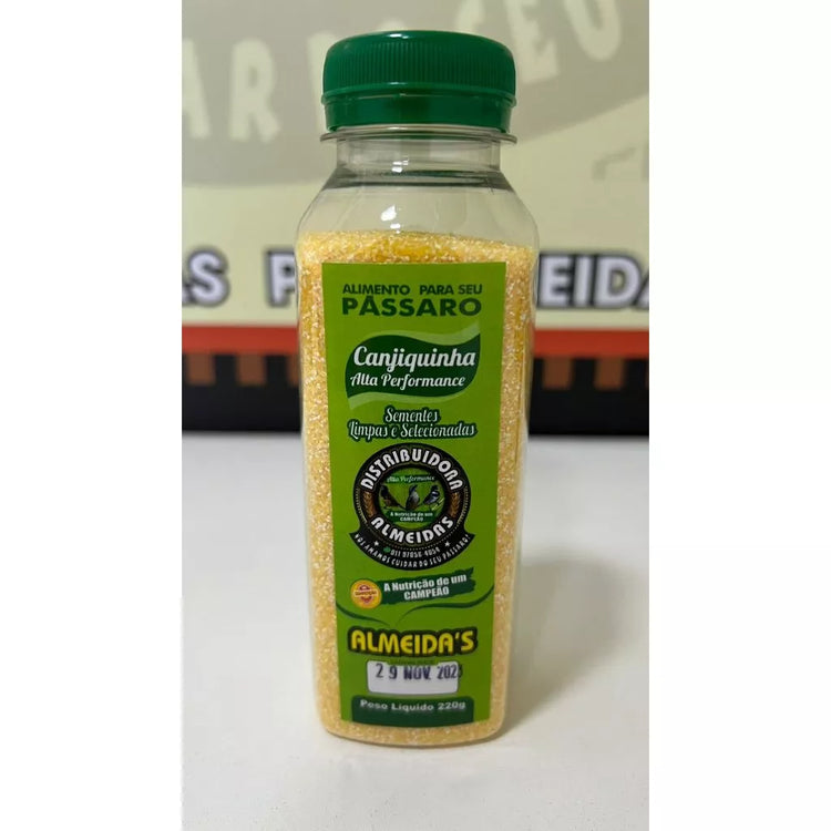 Kit - 1 Coleiro Alta Performance + 1 Canjiquinha + 1 Grit Mineral Fino + 1 Alcon Coleiro Green 325gr