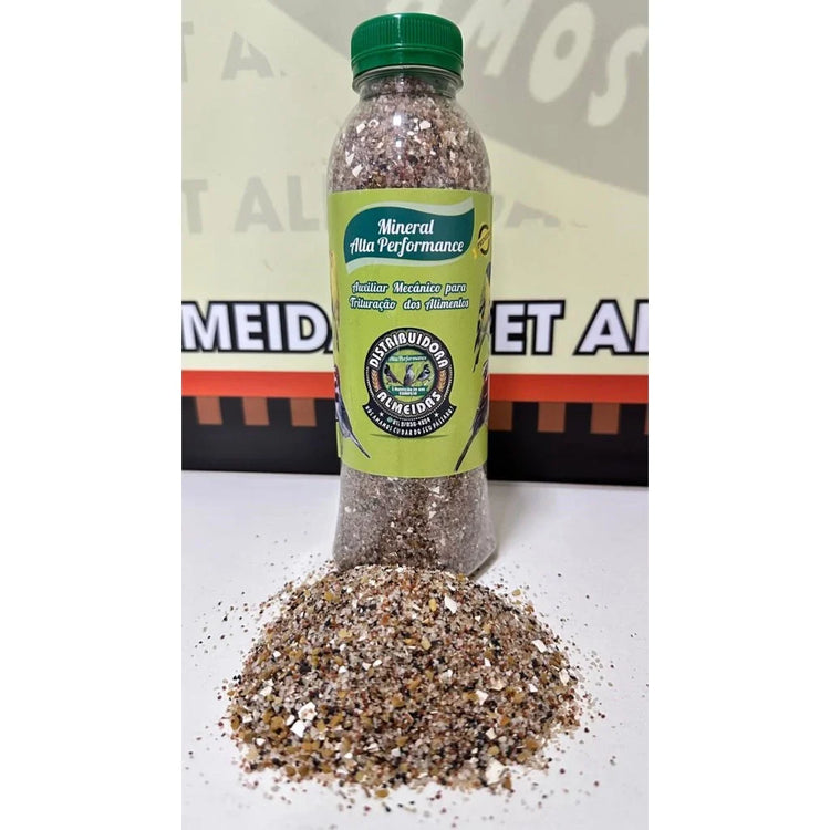 Kit - 1 Coleiro Alta Performance + 1 Canjiquinha + 1 Grit Mineral Fino + 1 Alcon Coleiro Green 325gr