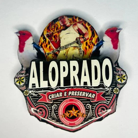 PLACA EM 3D PERSONALIZADA DE GALO DE CAMPINAS