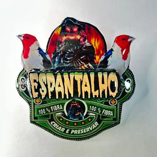 PLACA EM 3D PERSONALIZADA DE GALO DE CAMPINAS