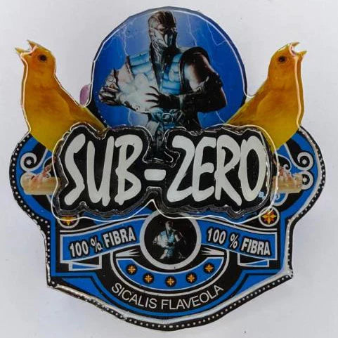 PLACA EM 3D CANÁRIO DA TERRA