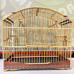 GAIOLA DE PASSEIO COLEIRO/ MALHA FINA - MARCHETARIA FITA FINA