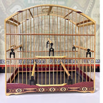 GAIOLA DE PASSEIO EM MALHA LARGA/TRINCA FERRO - MARCHETARIA FITA