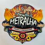 PLACA EM 3D CANÁRIO DA TERRA