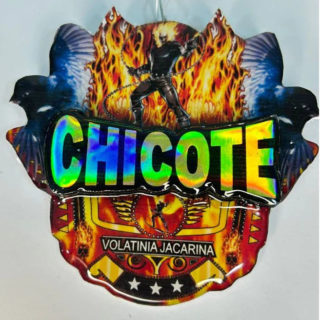 PLACA DE TIZIU PERSONALIZADA EM 3D COM NOME DO PÁSSARO