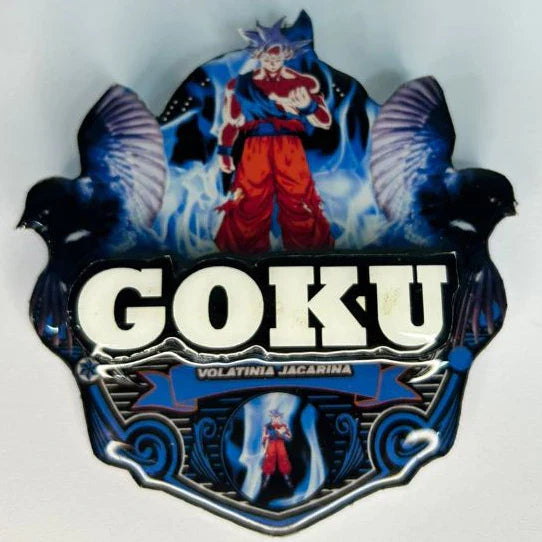 PLACA DE TIZIU PERSONALIZADA EM 3D COM NOME DO PÁSSARO