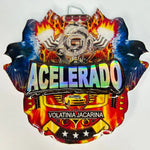 PLACA DE TIZIU PERSONALIZADA EM 3D COM NOME DO PÁSSARO