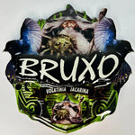 PLACA DE TIZIU PERSONALIZADA EM 3D COM NOME DO PÁSSARO