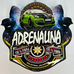 PLACA DE TIZIU PERSONALIZADA EM 3D COM NOME DO PÁSSARO