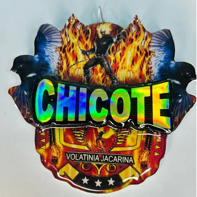 PLACA DE TIZIU PERSONALIZADA EM 3D COM NOME DO PÁSSARO