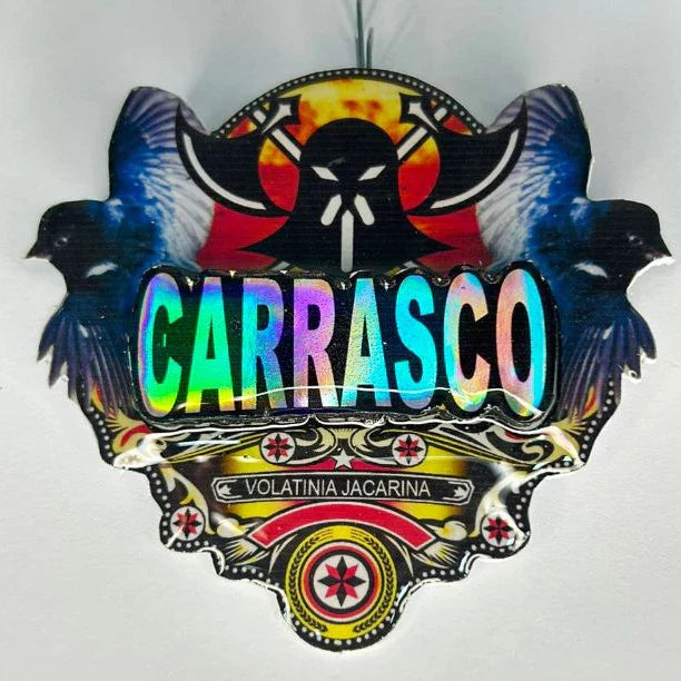 PLACA DE TIZIU PERSONALIZADA EM 3D COM NOME DO PÁSSARO