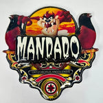 PLACA DE CURIÓ PERSONALIZADA EM 3D COM NOME DO PÁSSARO