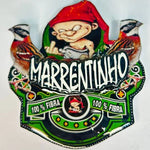 PLACA DE TICO TICO PERSONALIZADA EM 3D COM O NOME DO PÁSSARO