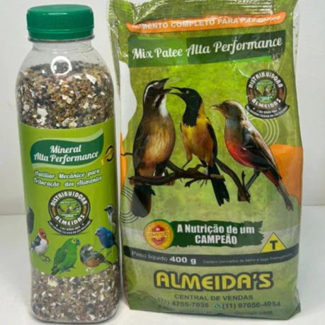 KIT -1 MIX PATEE ALTA PERFORMANCE + 1 GRIT MINERAL PREMIUM