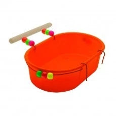 BANHEIRA ESPECIAL DECORADA P/CALOPSITA 11.3