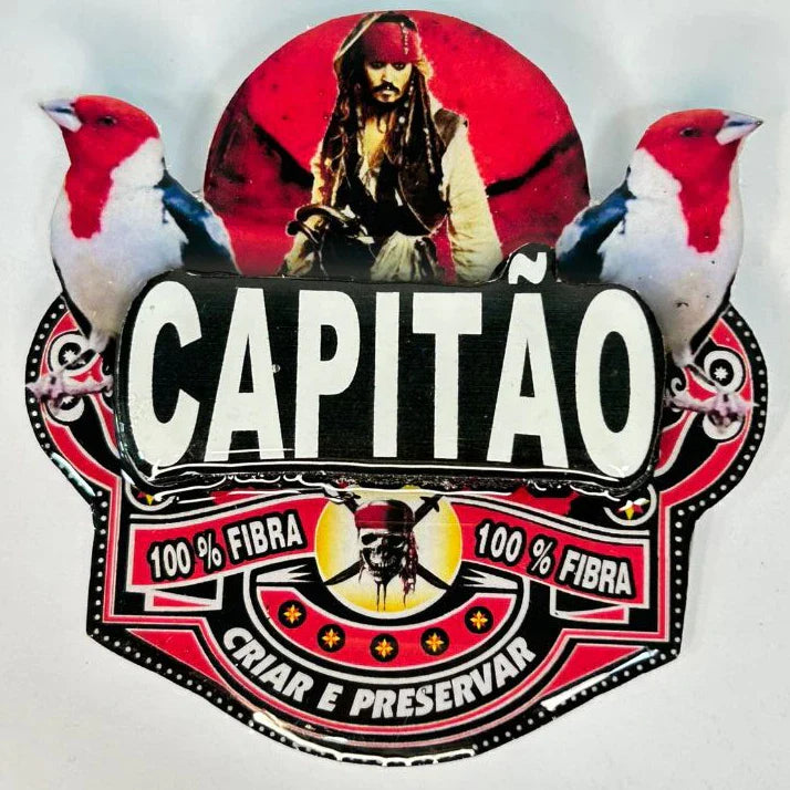 PLACA EM 3D PERSONALIZADA DE GALO DE CAMPINAS