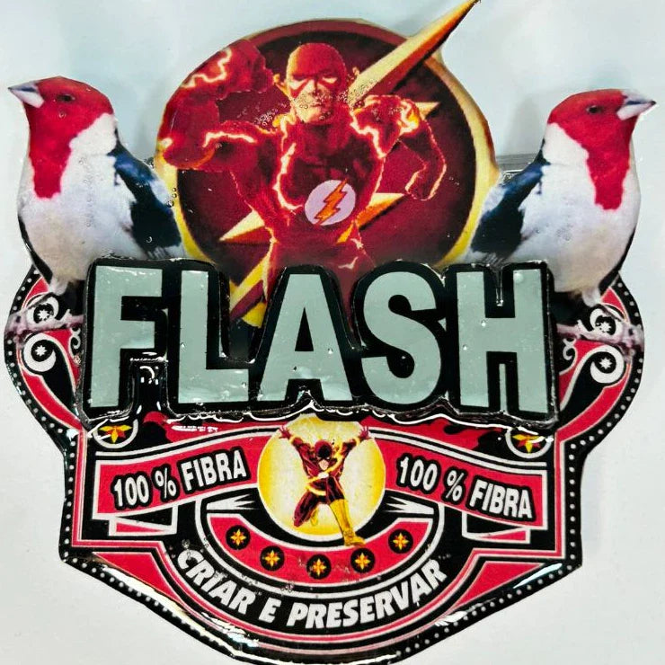 PLACA EM 3D PERSONALIZADA DE GALO DE CAMPINAS