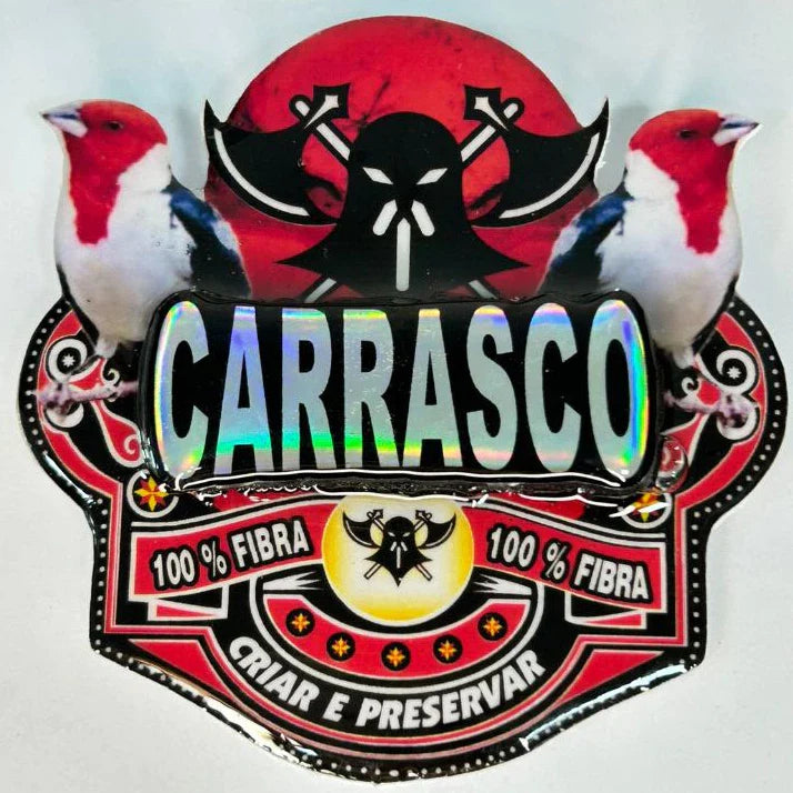 PLACA EM 3D PERSONALIZADA DE GALO DE CAMPINAS