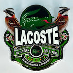 PLACA DE TICO TICO PERSONALIZADA EM 3D COM O NOME DO PÁSSARO