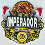 PLACA EM 3D PERSONALIZADA DE GALO DE CAMPINAS