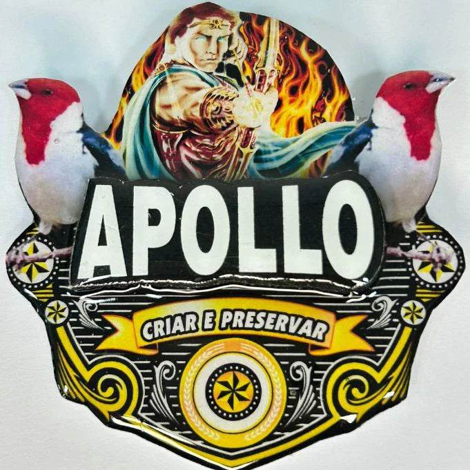 PLACA EM 3D PERSONALIZADA DE GALO DE CAMPINAS