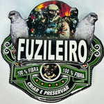 PLACA EM 3D DE PATATIVA PERSONALIZADA COM NOME DO PÁSSARO