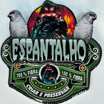 PLACA EM 3D DE PATATIVA PERSONALIZADA COM NOME DO PÁSSARO