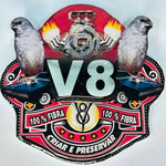 PLACA EM 3D DE PATATIVA PERSONALIZADA COM NOME DO PÁSSARO