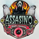 PLACA EM 3D DE PATATIVA PERSONALIZADA COM NOME DO PÁSSARO