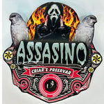 PLACA EM 3D DE PATATIVA PERSONALIZADA COM NOME DO PÁSSARO