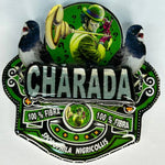 PLACA DE BAIANO P. BRANCO PERSONALIZADA EM 3D COM O NOME DO PÁSSARO