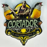 PLACA DE SIBITE PERSONALIZADA EM 3D COM NOME DO PÁSSARO