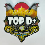 PLACA DE SIBITE PERSONALIZADA EM 3D COM NOME DO PÁSSARO