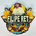 PLACA DE SIBITE PERSONALIZADA EM 3D COM NOME DO PÁSSARO