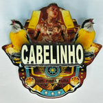 PLACA DE SIBITE PERSONALIZADA EM 3D COM NOME DO PÁSSARO