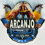 PLACA DE SIBITE PERSONALIZADA EM 3D COM NOME DO PÁSSARO