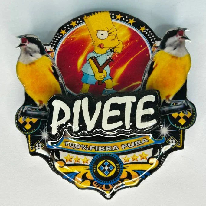 PLACA DE SIBITE PERSONALIZADA EM 3D COM NOME DO PÁSSARO