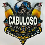 PLACA DE SIBITE PERSONALIZADA EM 3D COM NOME DO PÁSSARO