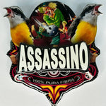 PLACA DE SIBITE PERSONALIZADA EM 3D COM NOME DO PÁSSARO