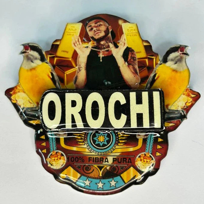 PLACA DE SIBITE PERSONALIZADA EM 3D COM NOME DO PÁSSARO